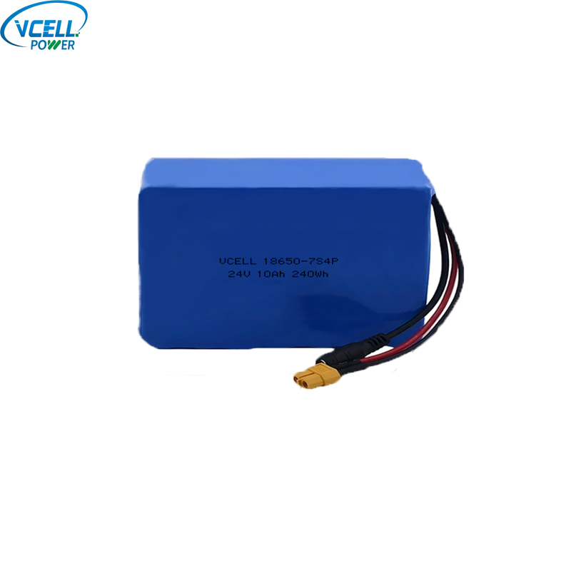 24V 10Ah Lithium Ion batteripakke