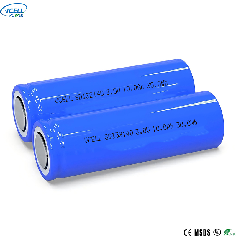 3,0V 10Ah 32140 Cylindrisk natriumionbatteri