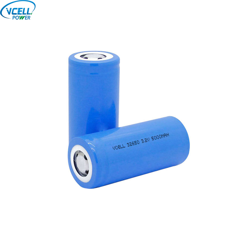 3,2V 5000mAh IFR32650 LiFePO4 batteri
