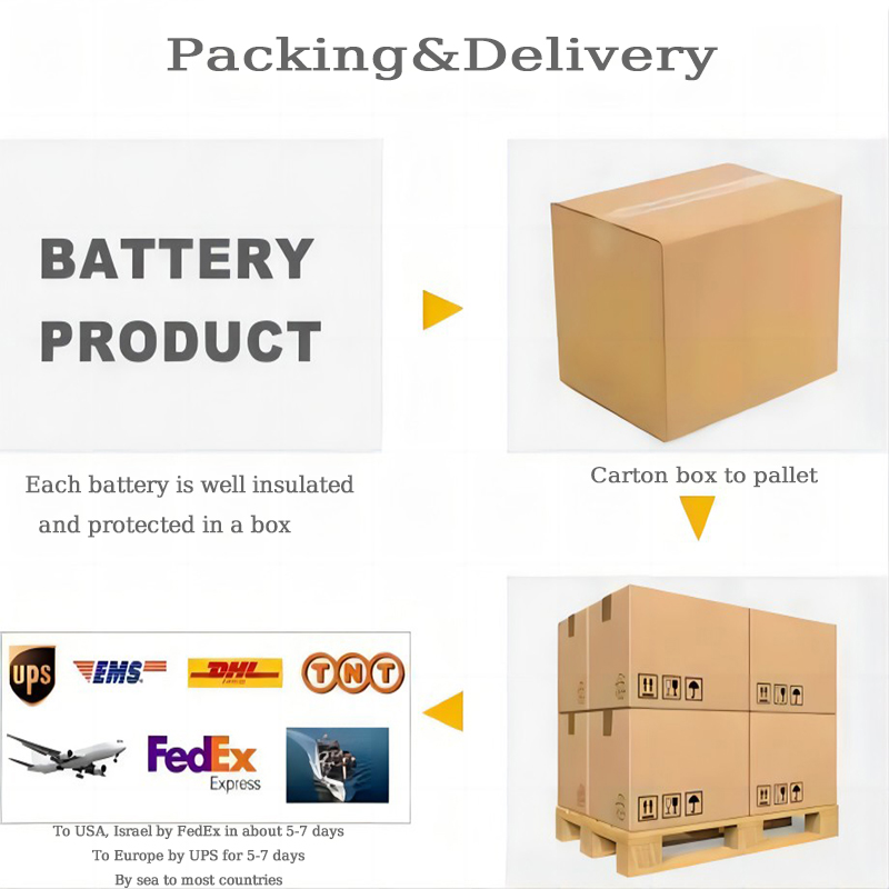 12.8V 8000mAh 26650 LiFePO4 Rechargeable Battery